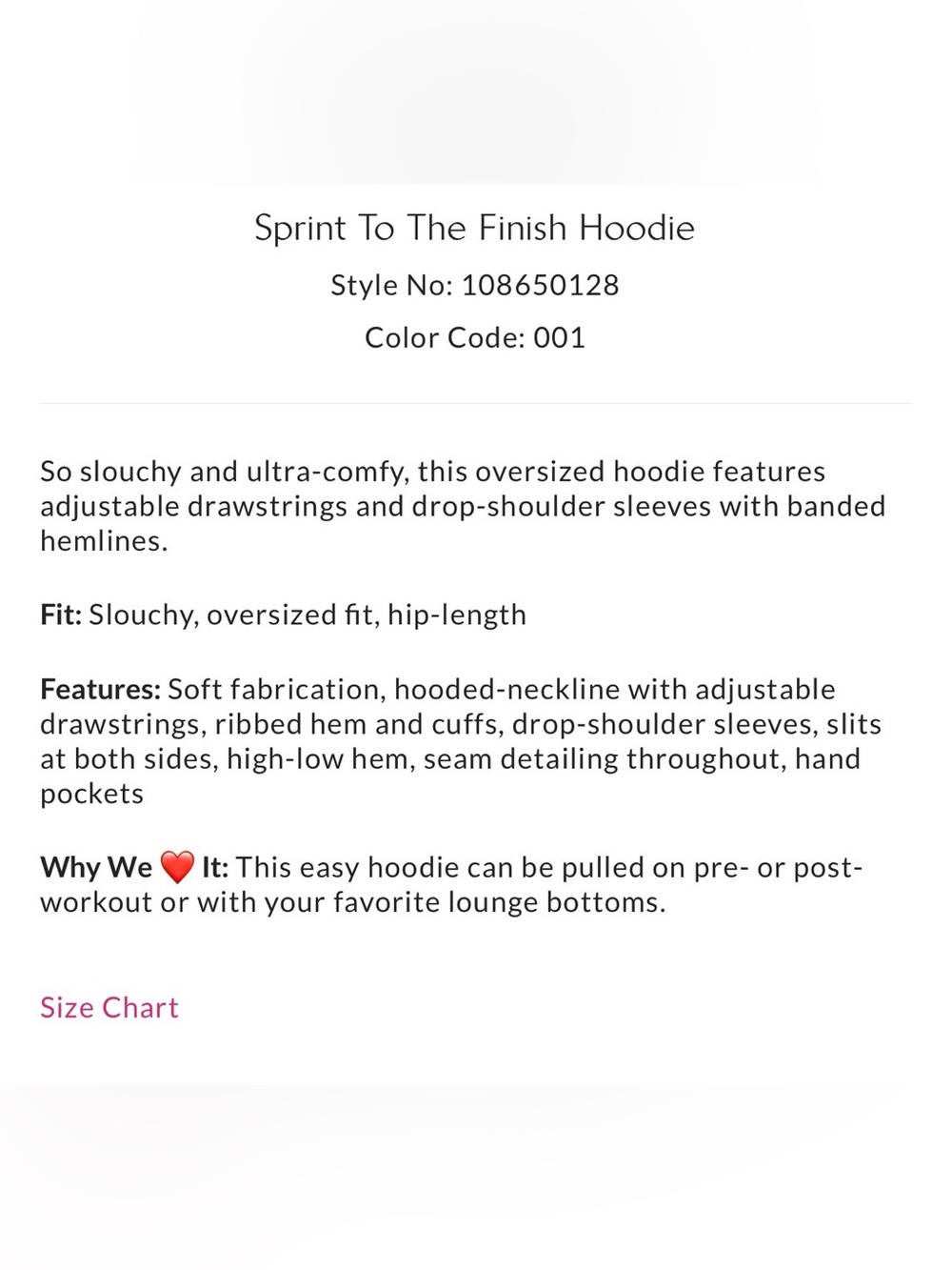 FP Movement by Free People Washed Black Oversized Hoodie - Picture 4 of 4